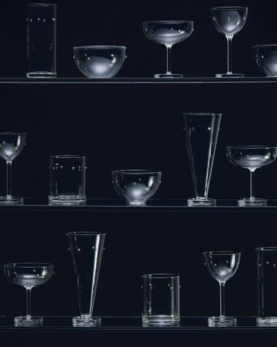 Aperitivo Bowl Set - Clear w/ Swarovski Crystal - Editorial Three