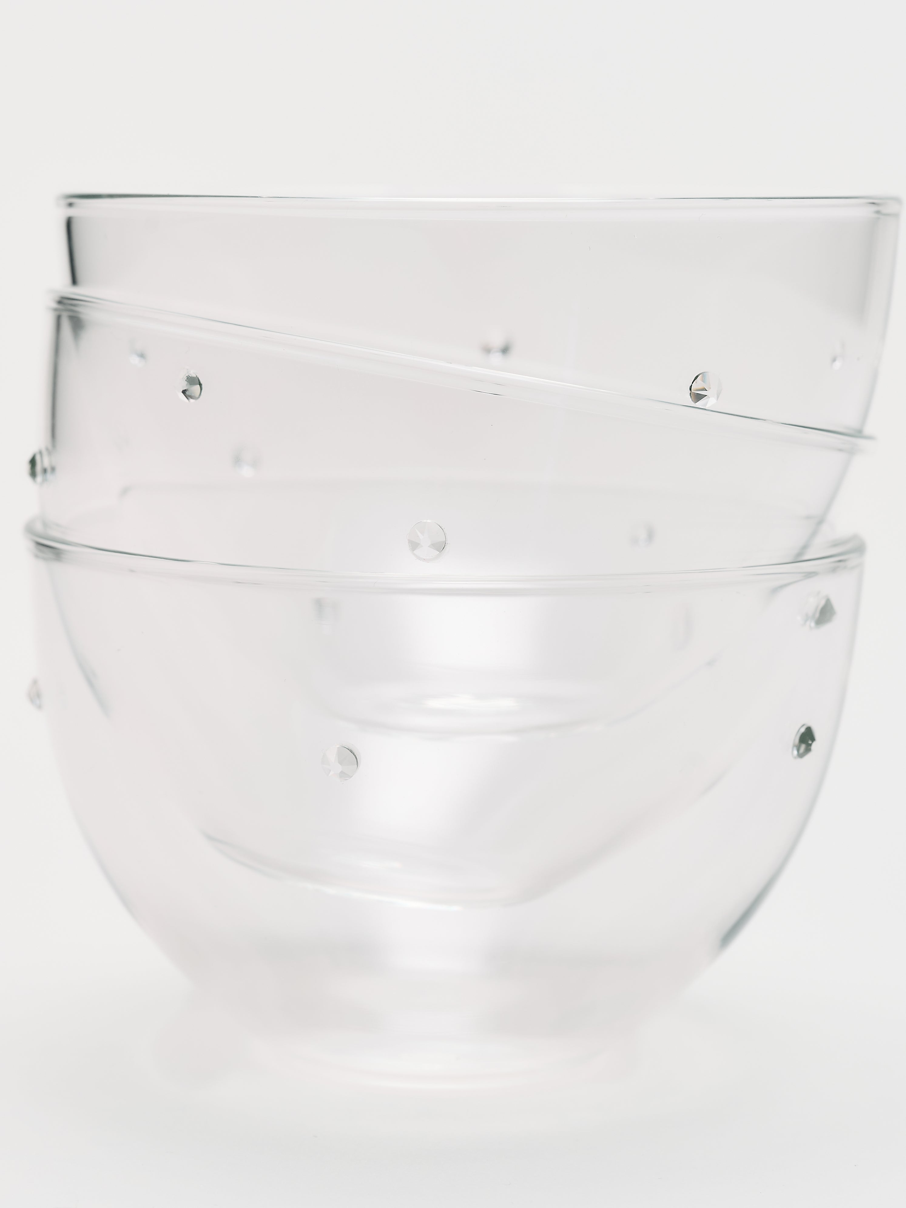 Aperitivo Bowl Set - Clear w/ Swarovski Crystal - Product Image Two