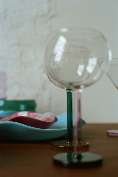 Bilboquet Wine Glass Set - Golden Hour - Editorial Two