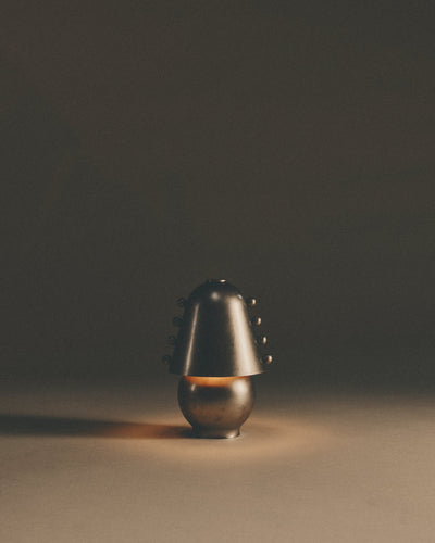 Brass Gemma Table Lamp, Small - Editorial One