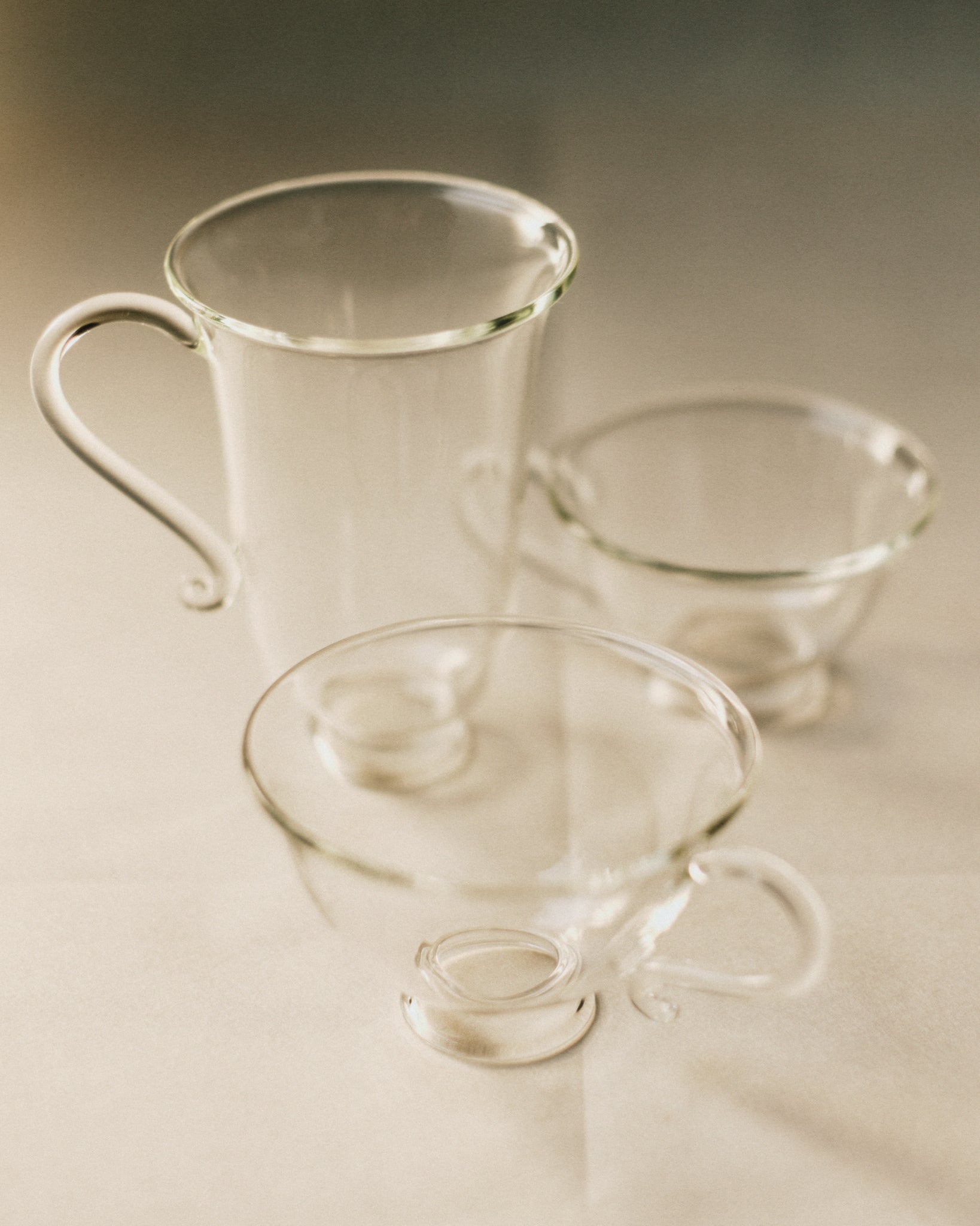Petite Tasse Set - Clear - Editorial Six