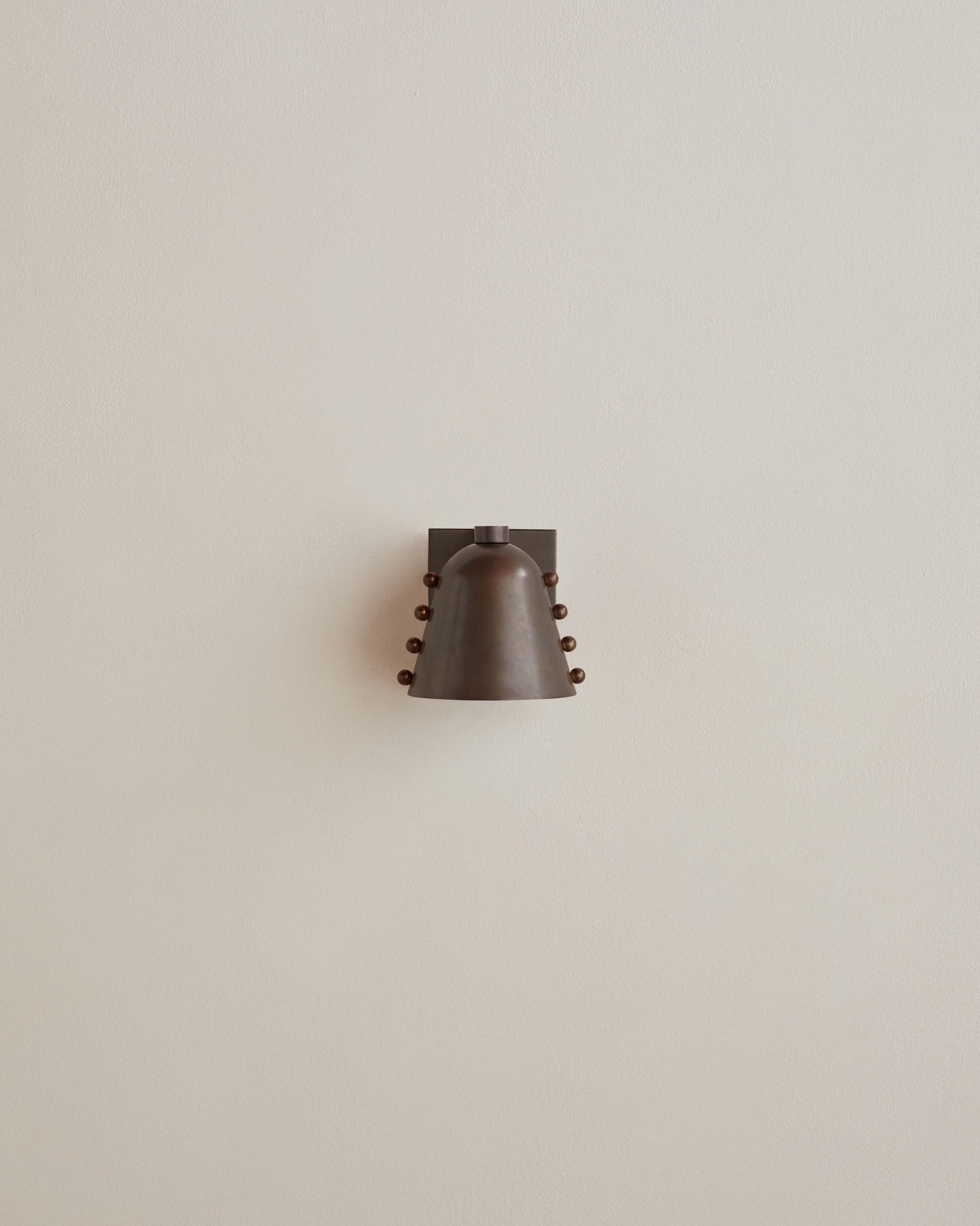 Brass Gemma Sconce, Small