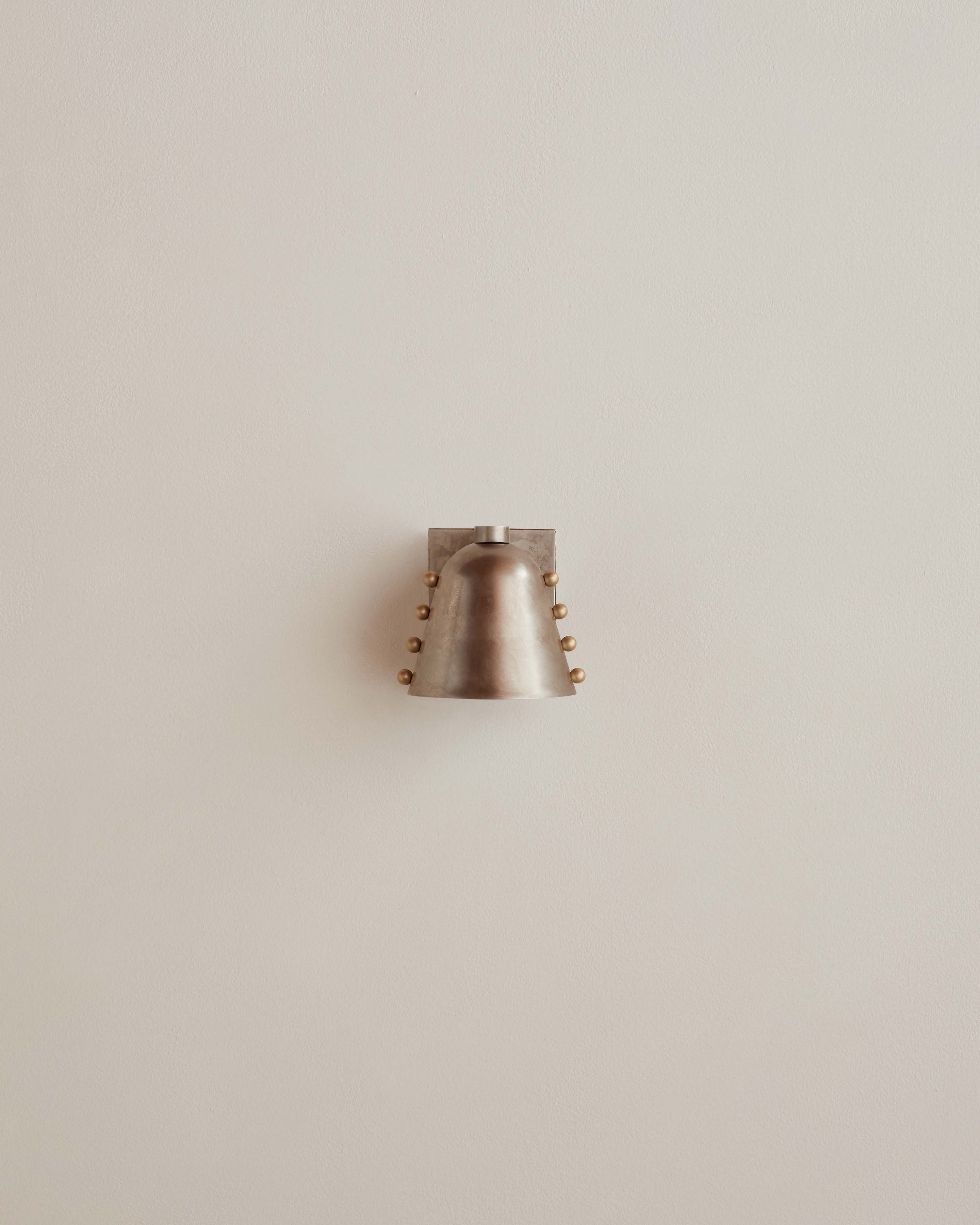 Brass Gemma Sconce, Small