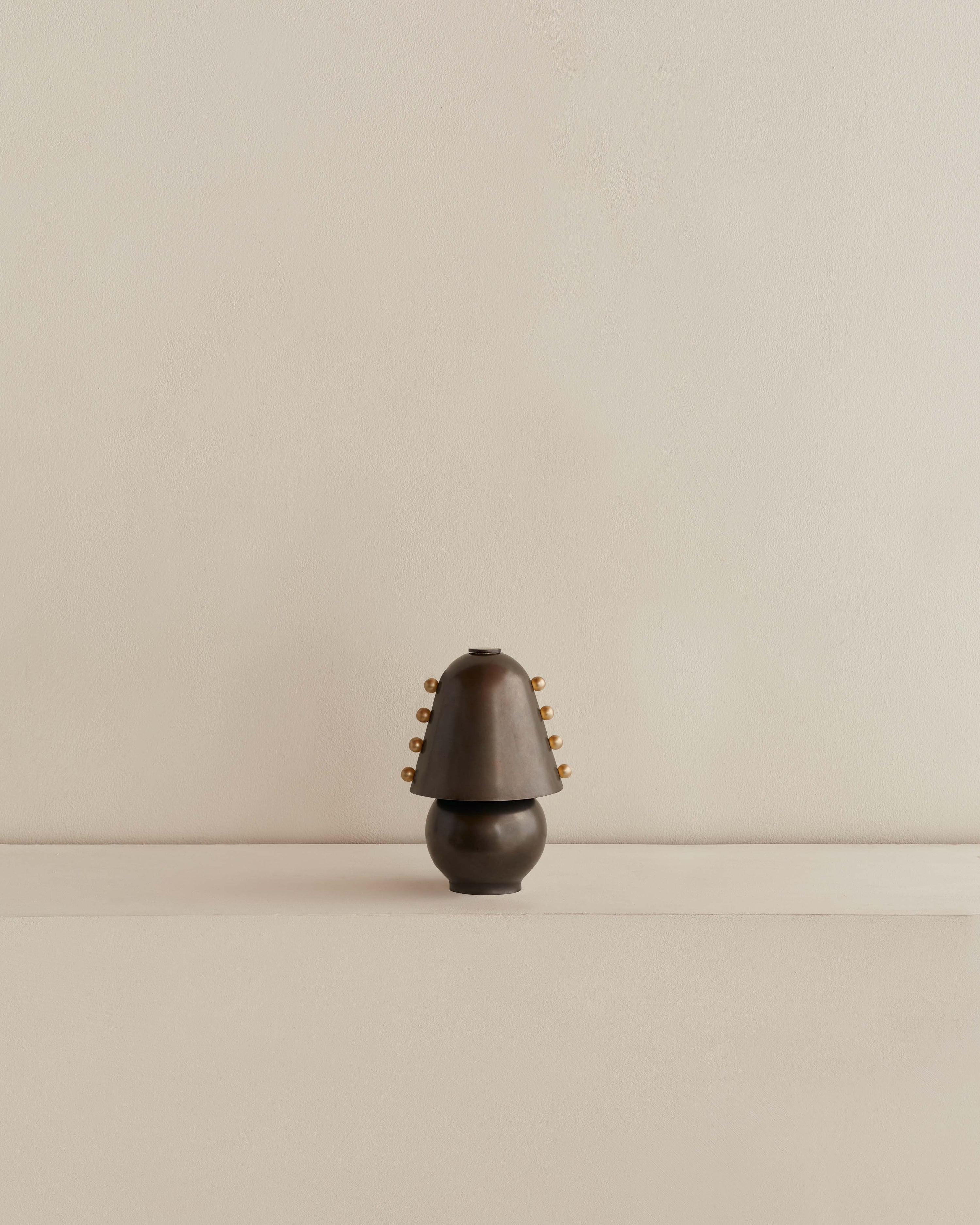 Brass Gemma Table Lamp, Small