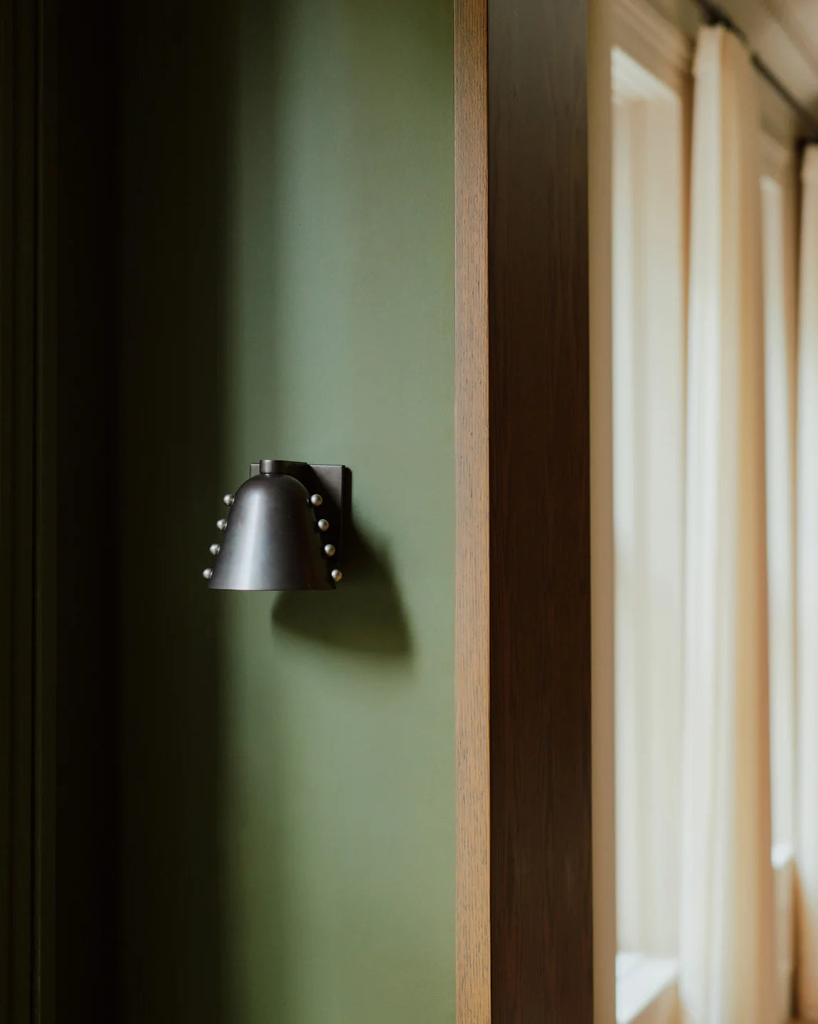 Brass Gemma Sconce, Small