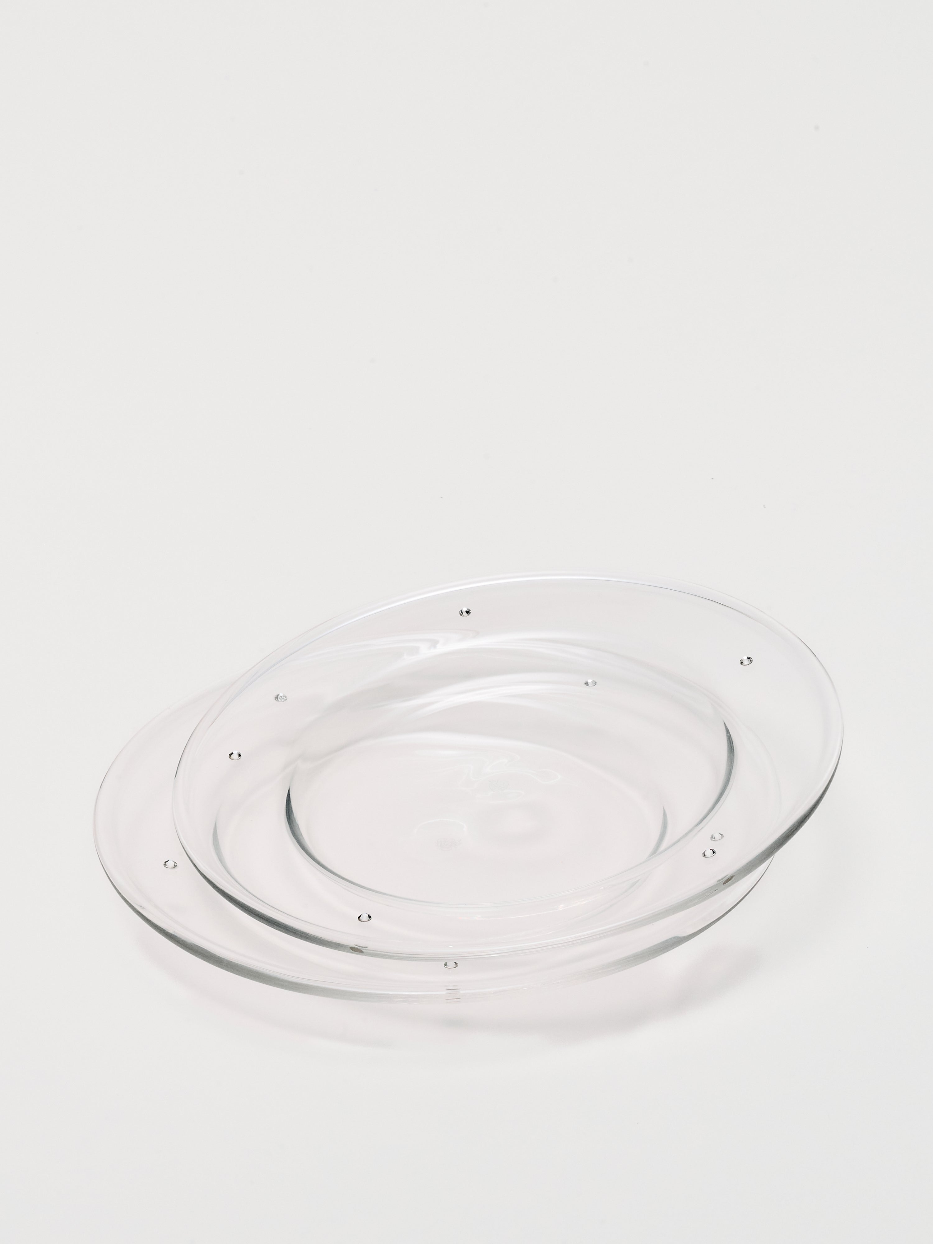 Aperitivo Plates - Clear w/ Swarovski Crystal 