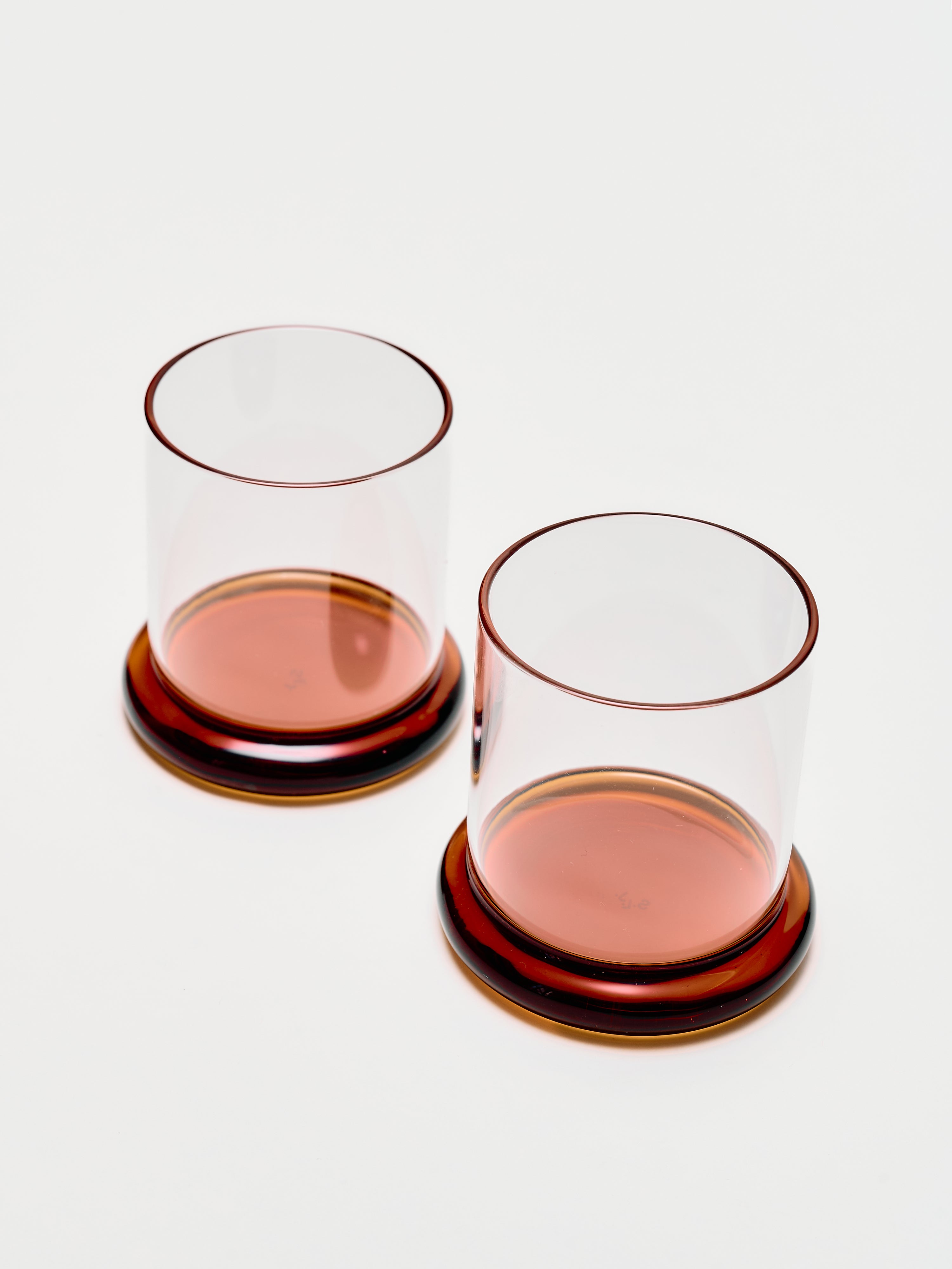 Fritter Tumbler Set - Amber
