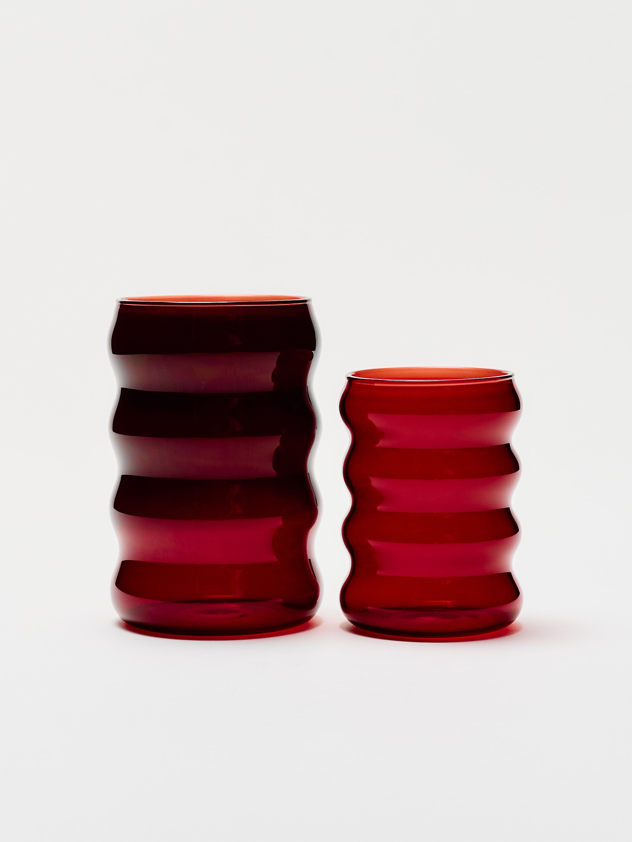Jumbo Ripple Cup - Red