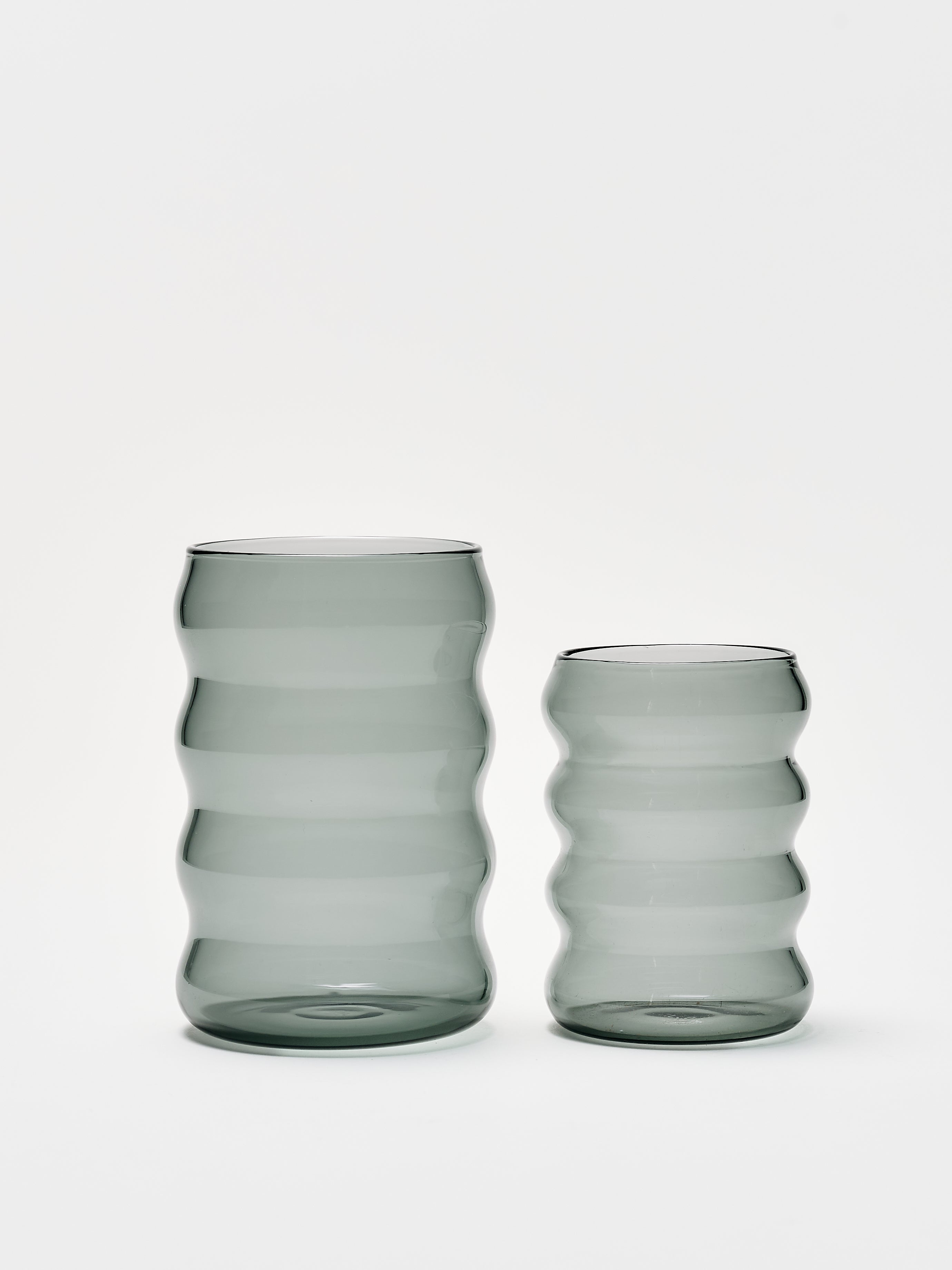 Jumbo Ripple Cup - Smoke