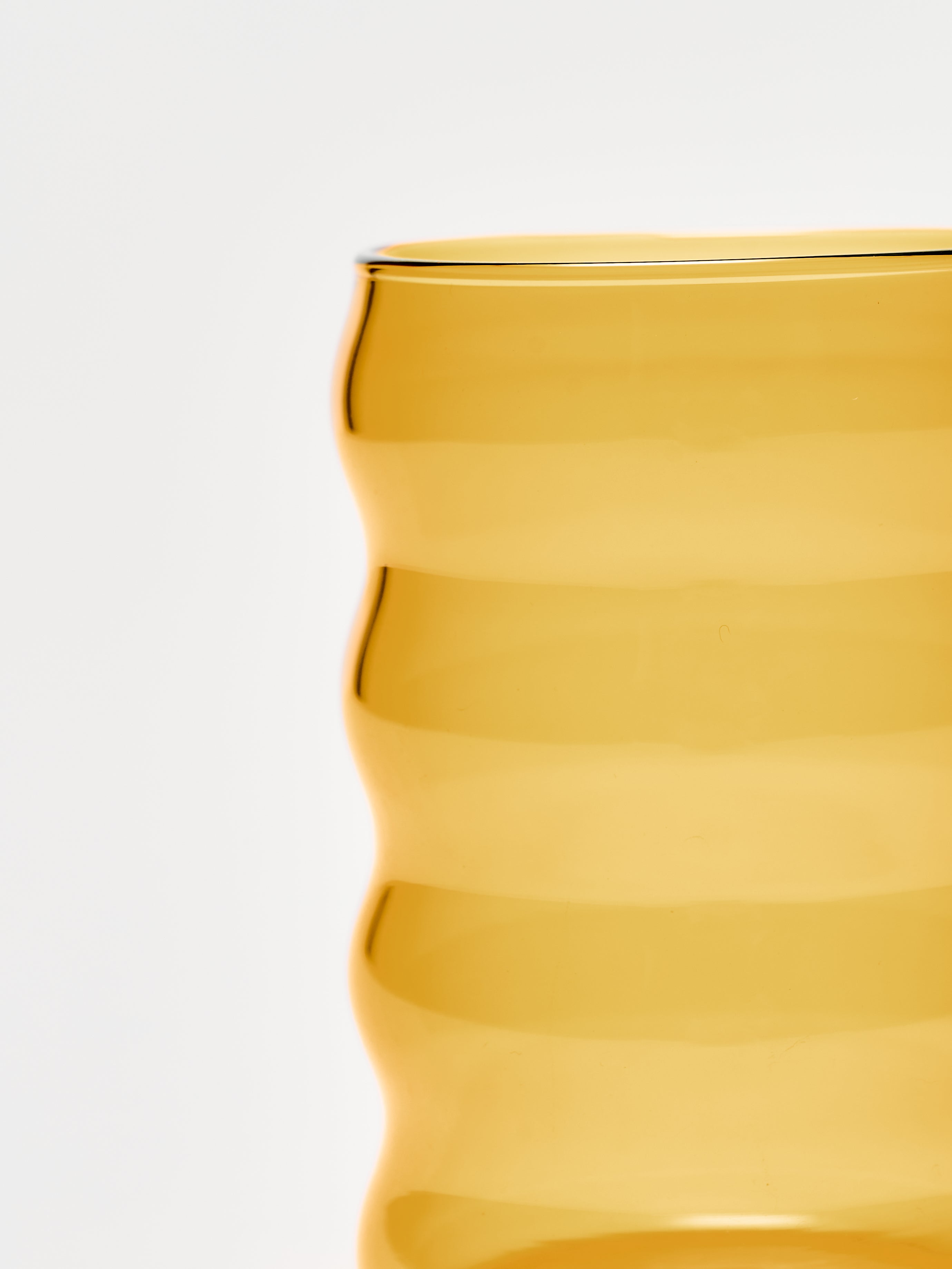 Jumbo Ripple Cup - Yellow