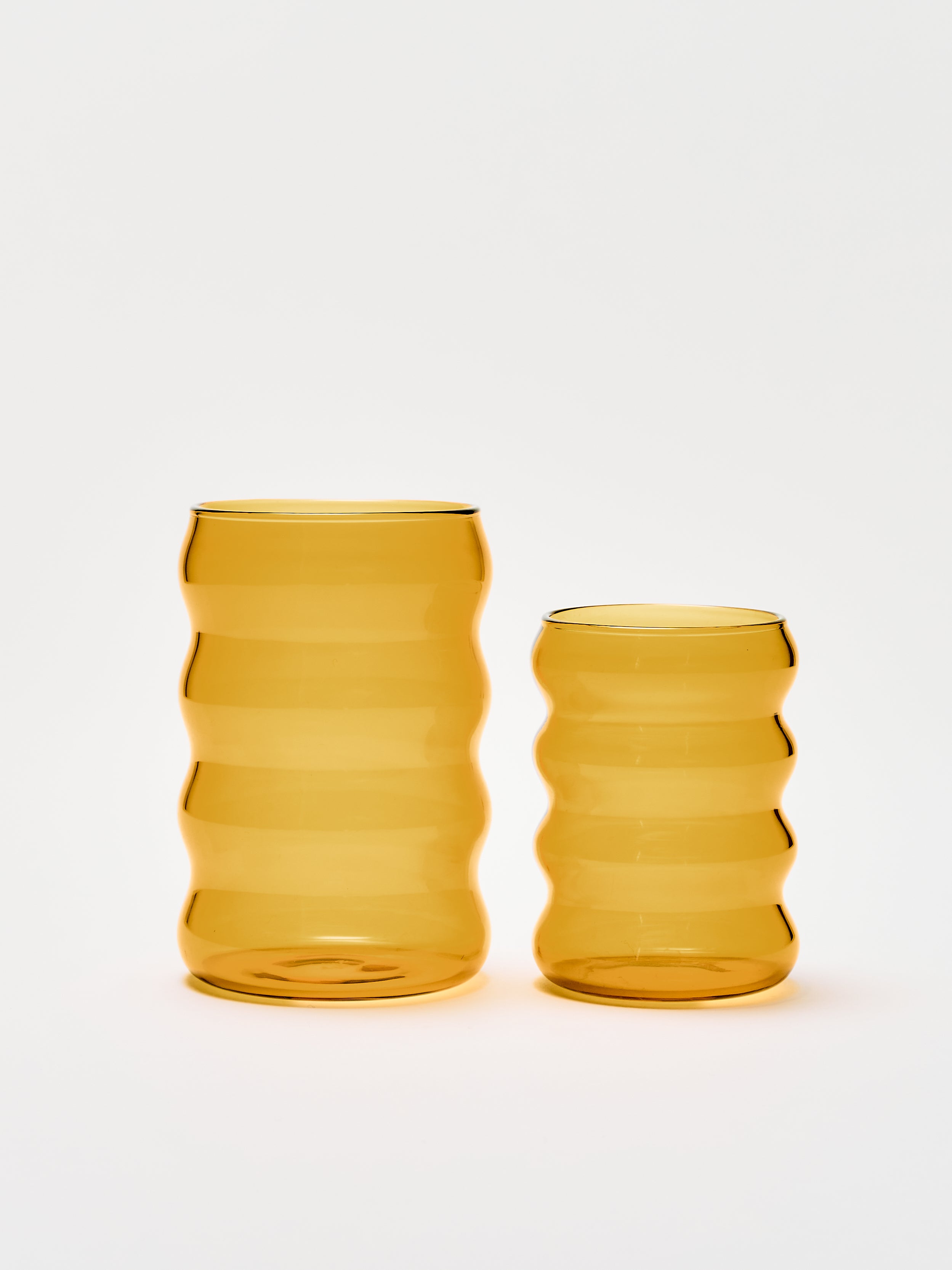 Jumbo Ripple Cup - Yellow