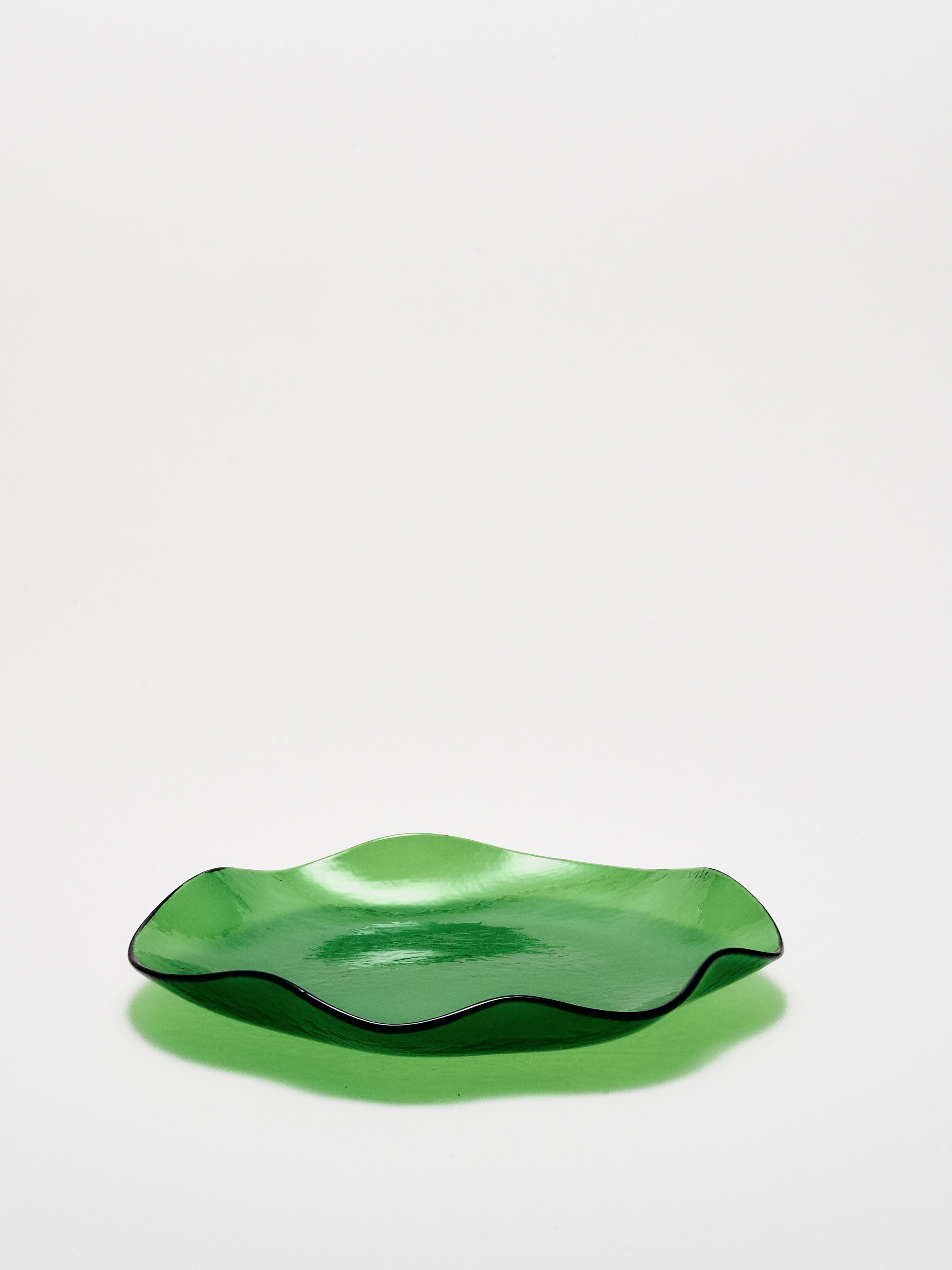 Large Petal Plate - Candy Green