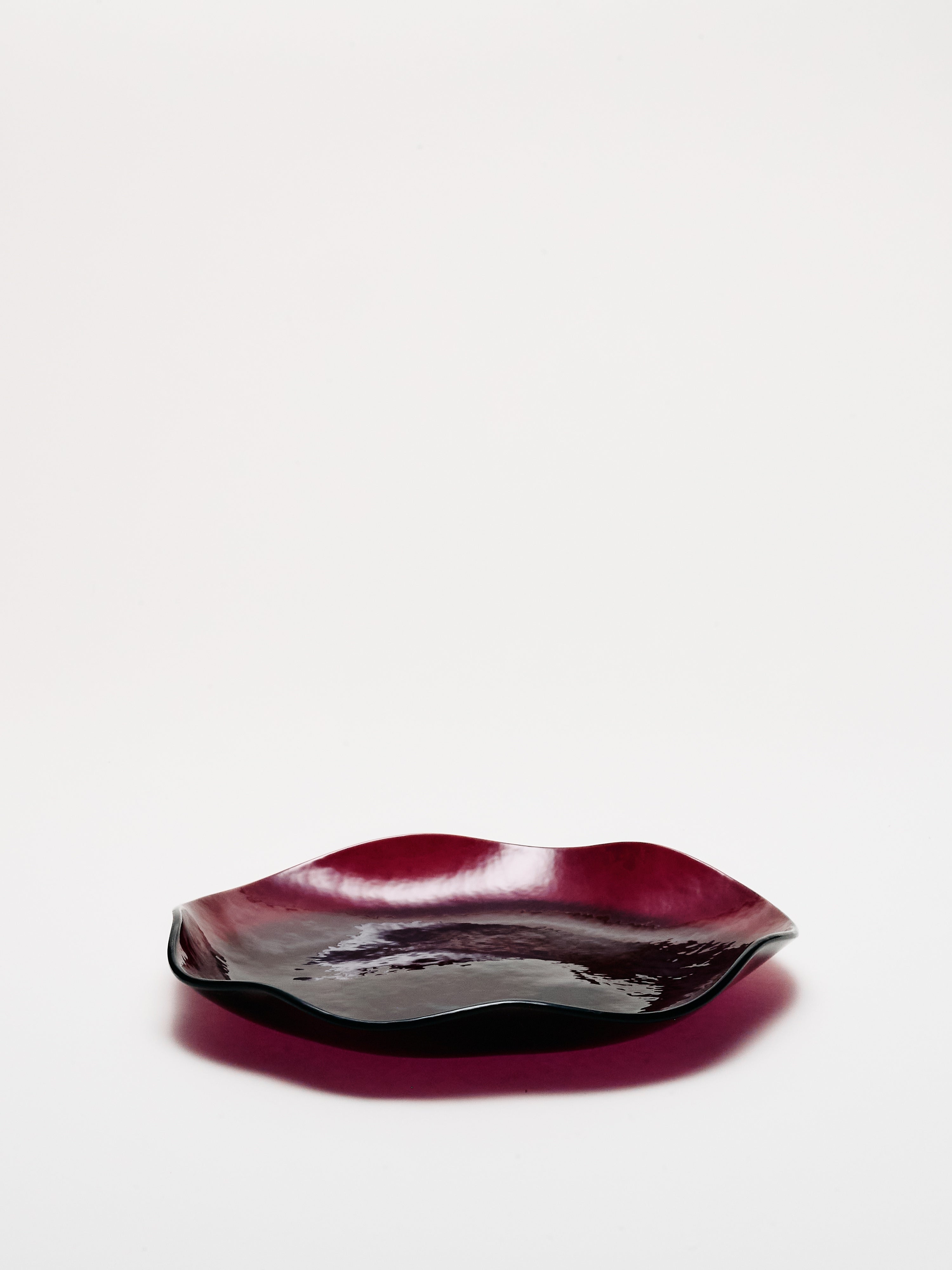 Large Petal Plate - Grape