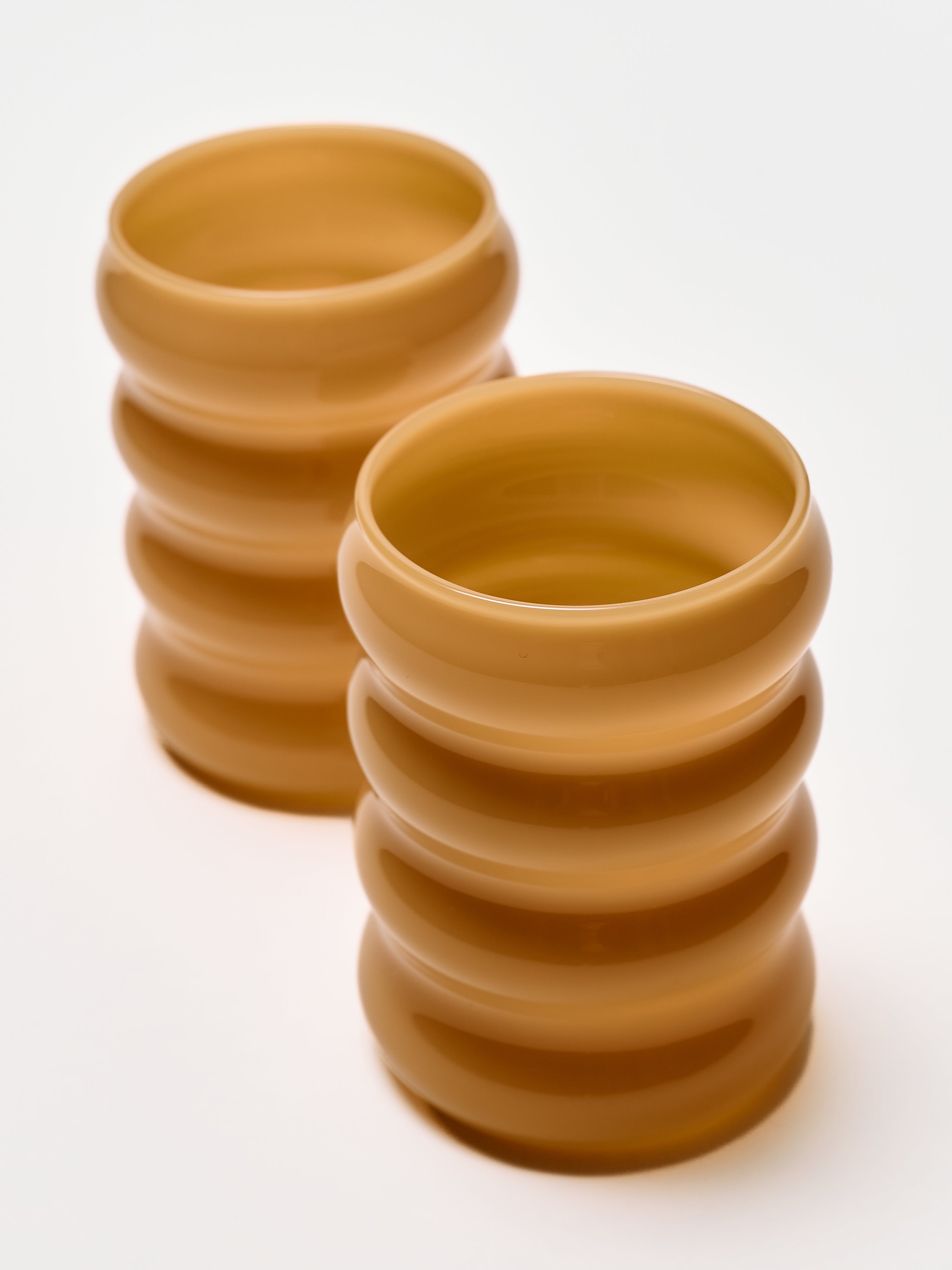 Opaque Ripple Cup Set - Topaz
