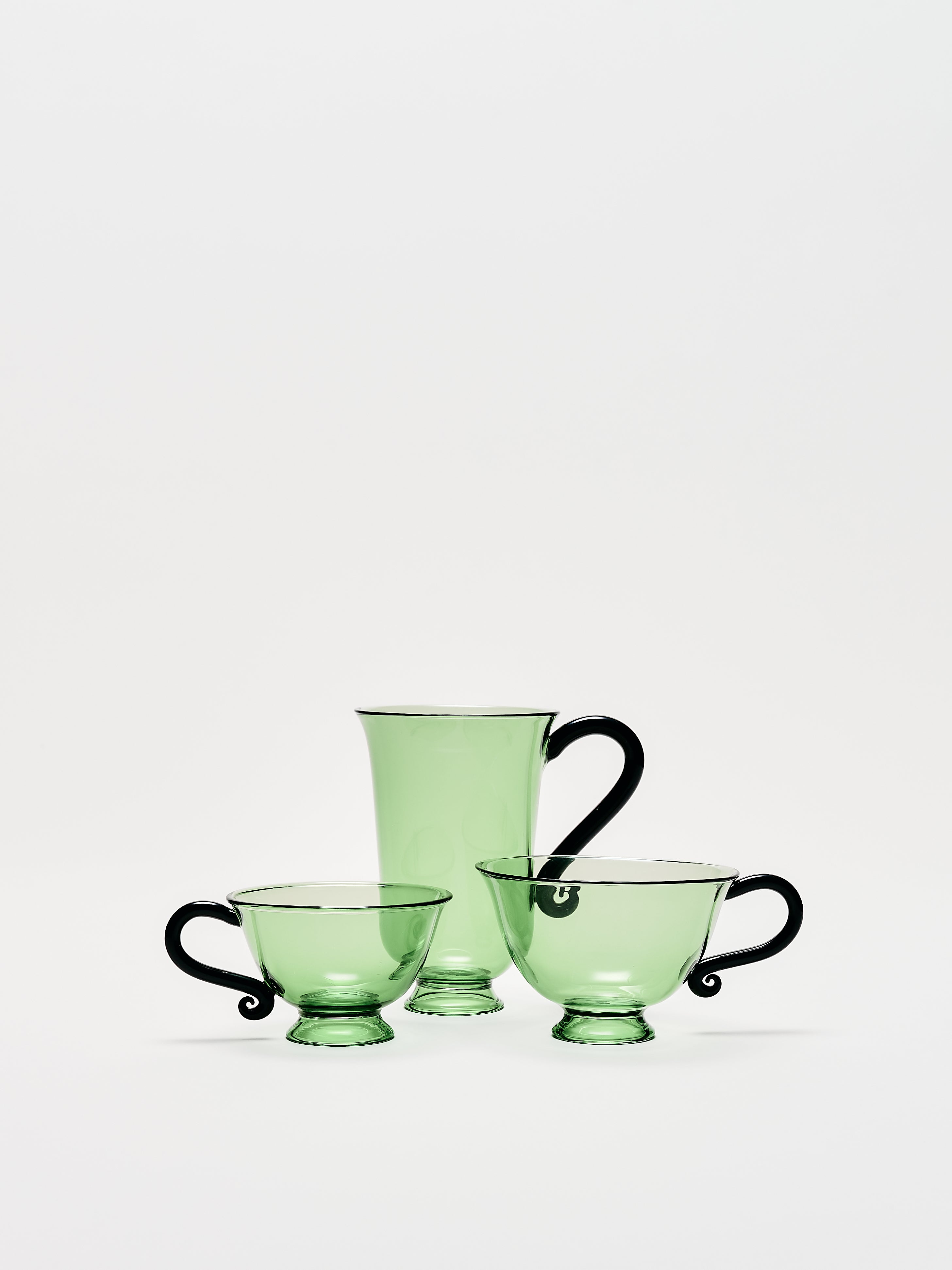Petite Tasse Set - Green