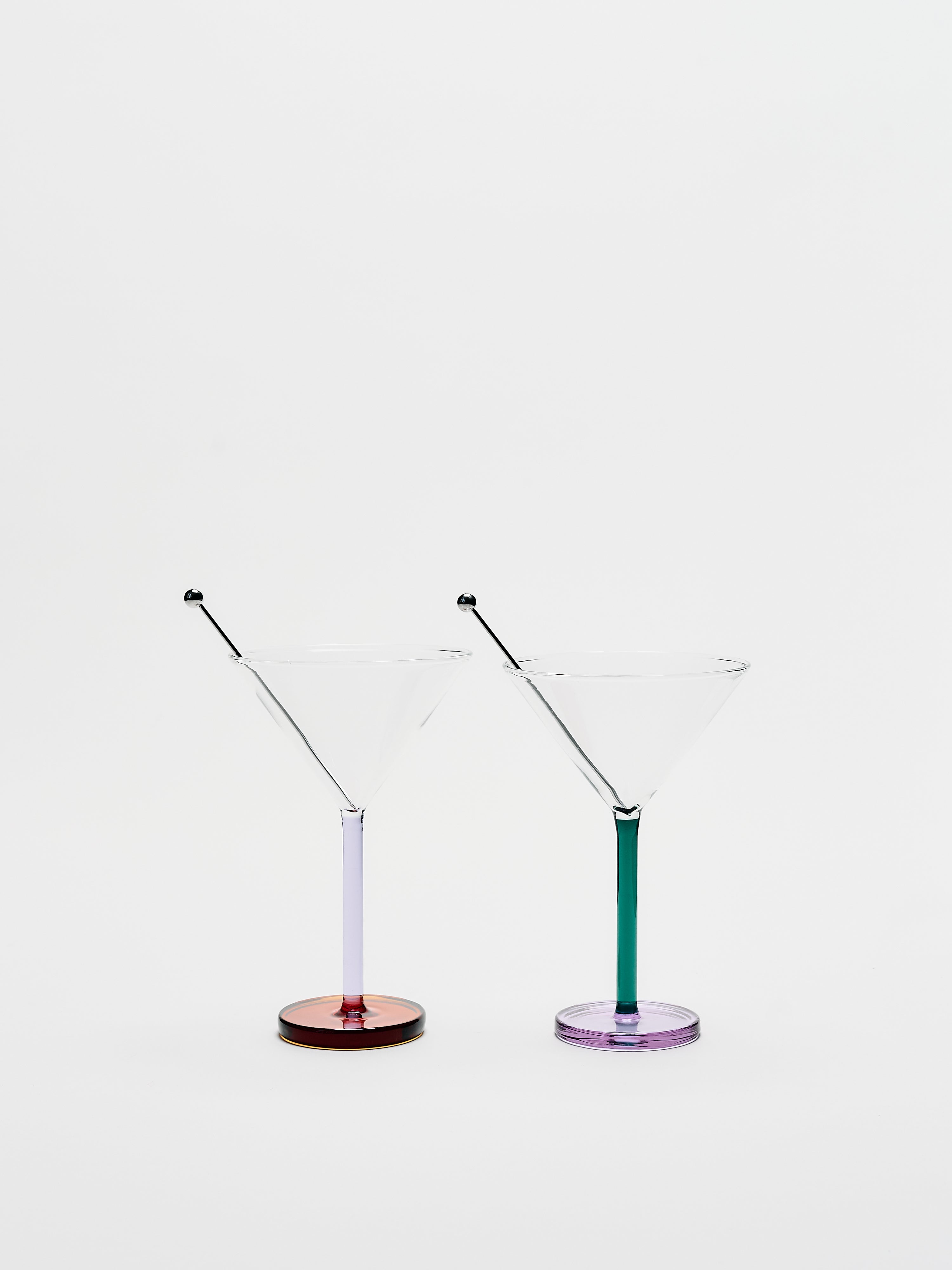 Piano Cocktail Glass Set - Birdland - Product Image