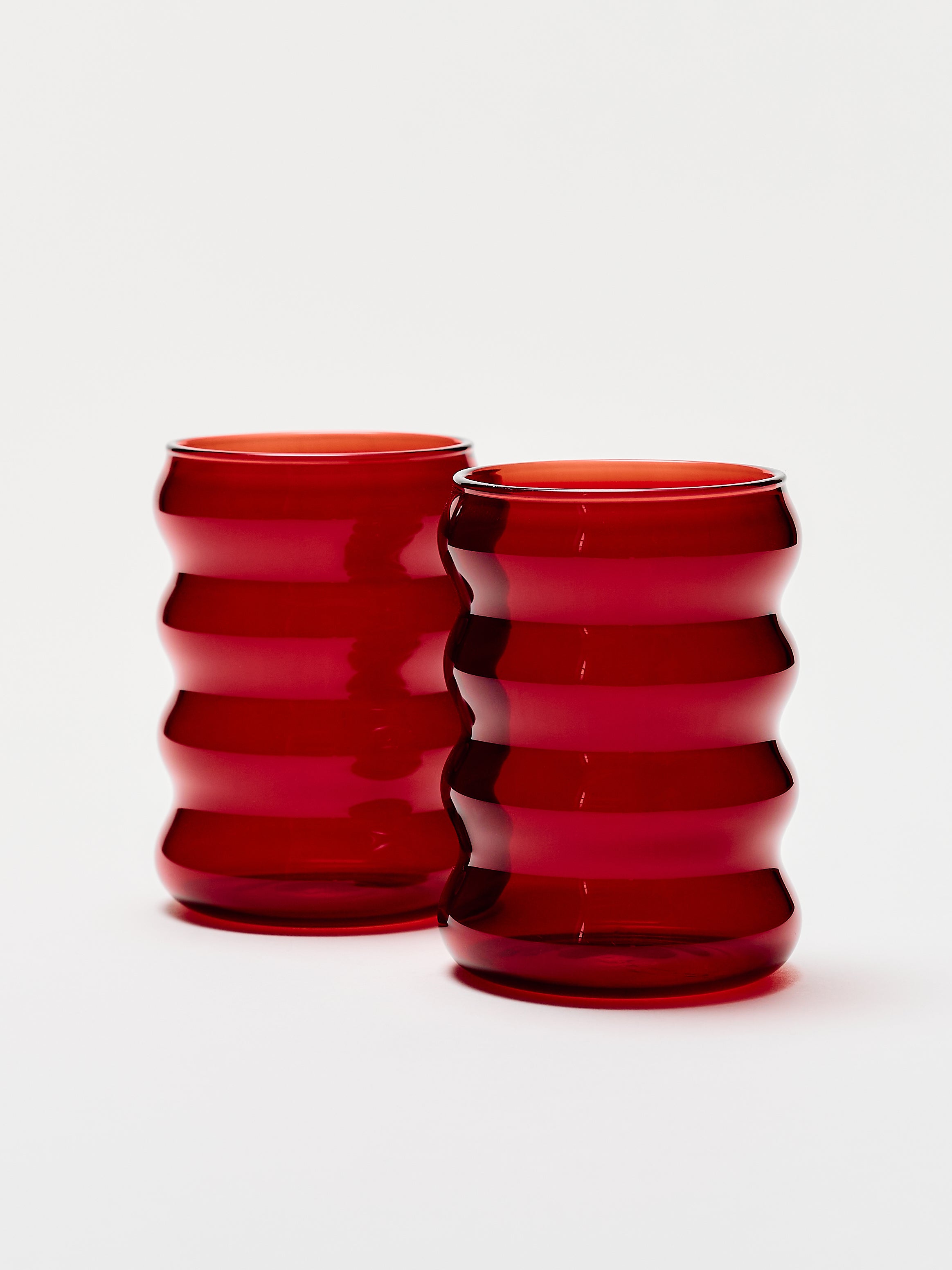 Ripple Cup Set - Red
