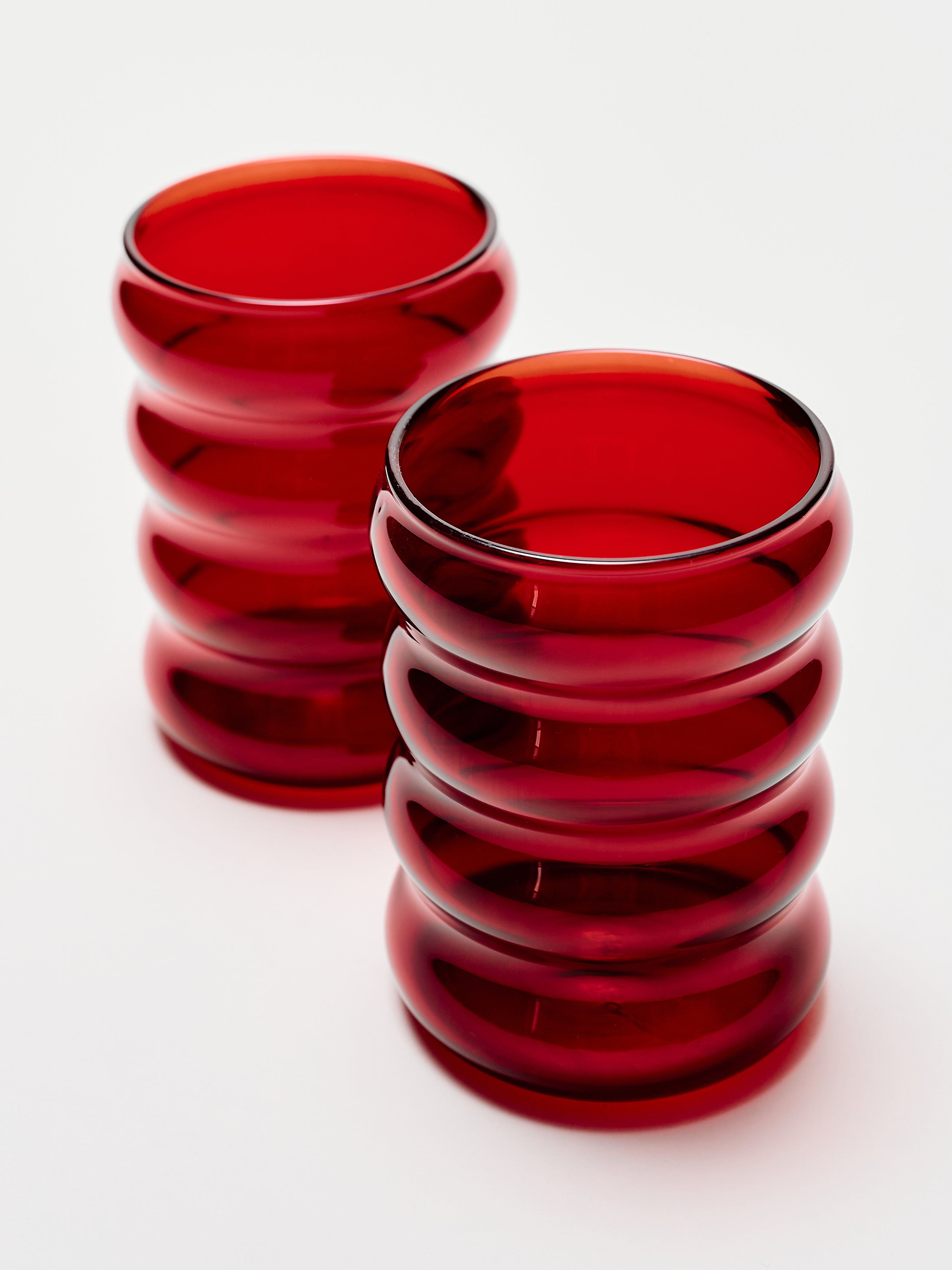 Ripple Cup Set - Red