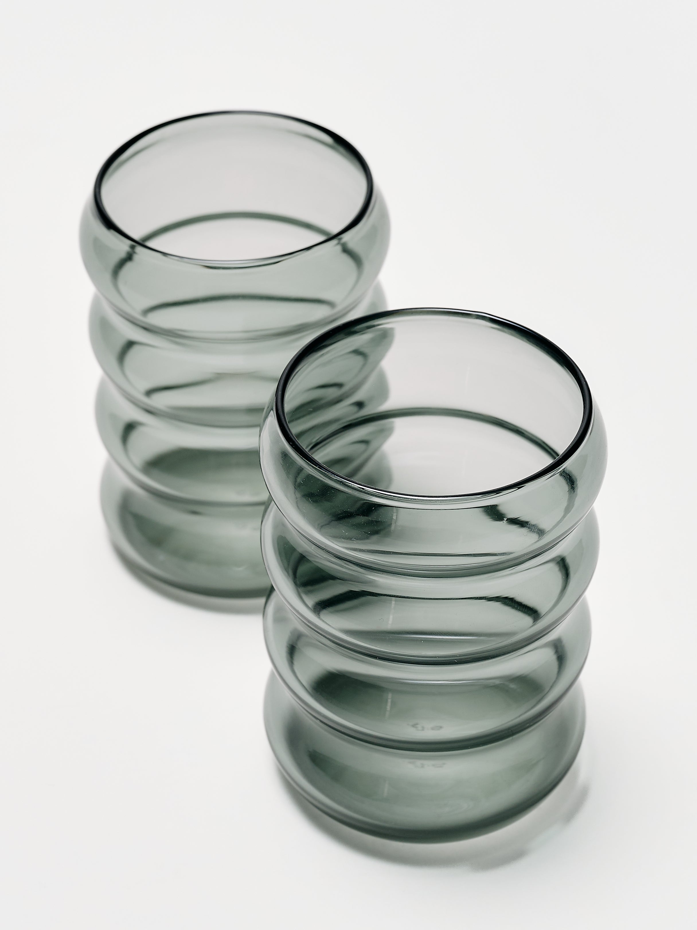 Ripple Cup Set - Smoke