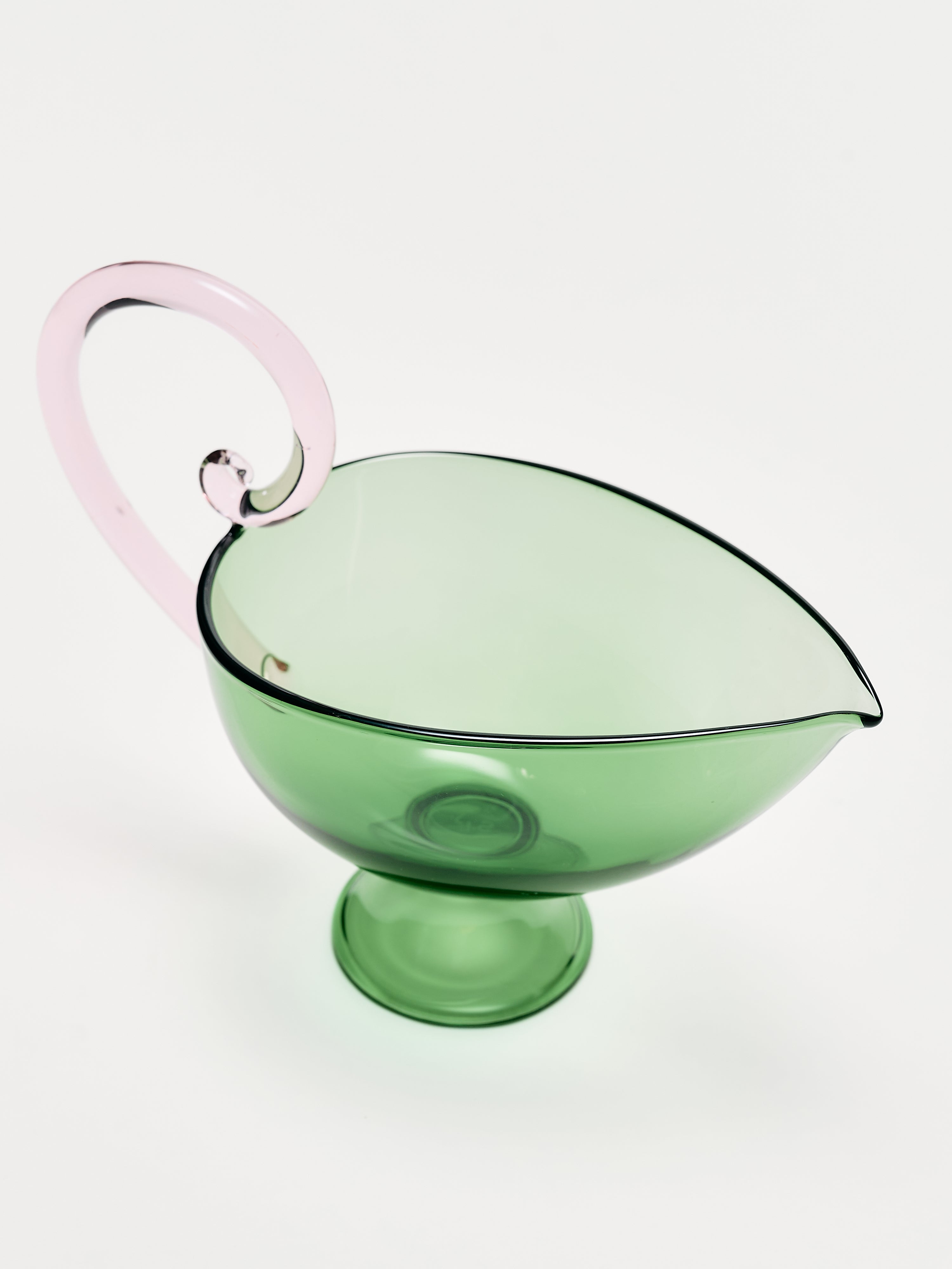 Sauciere - Green w/ Pink