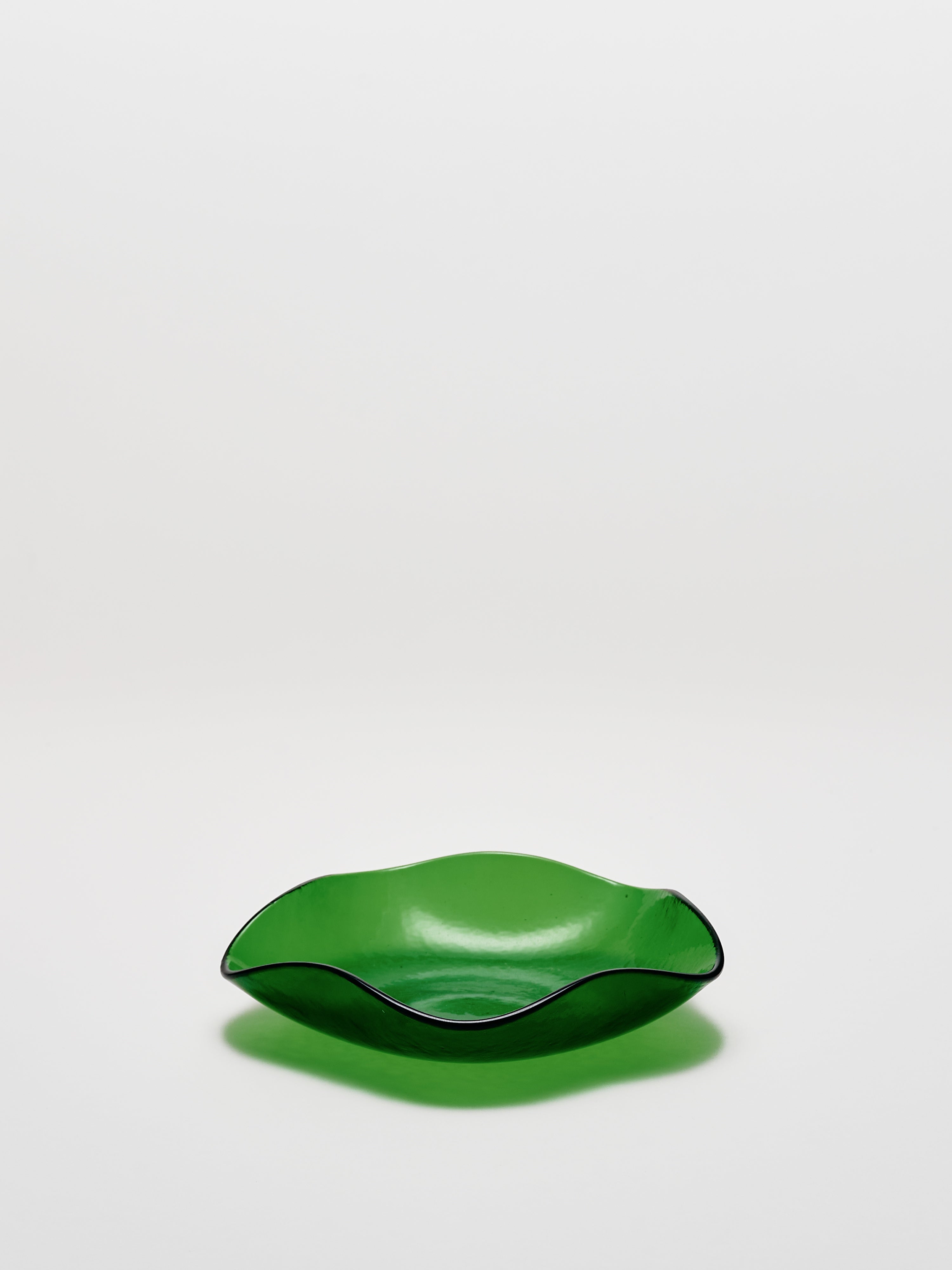 Small Petal Plate - Candy Green - Product Image