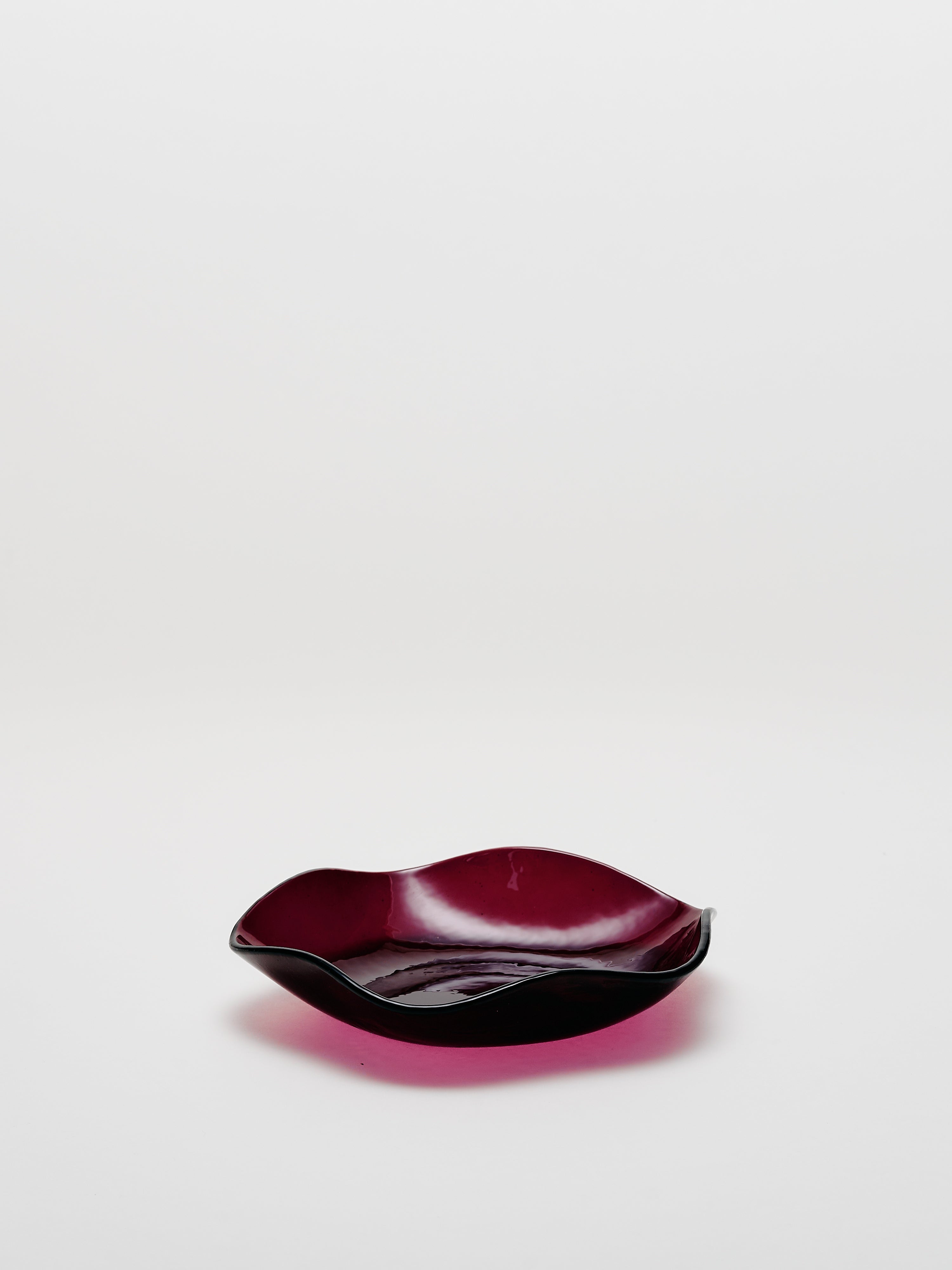 Small Petal Plate - Grape