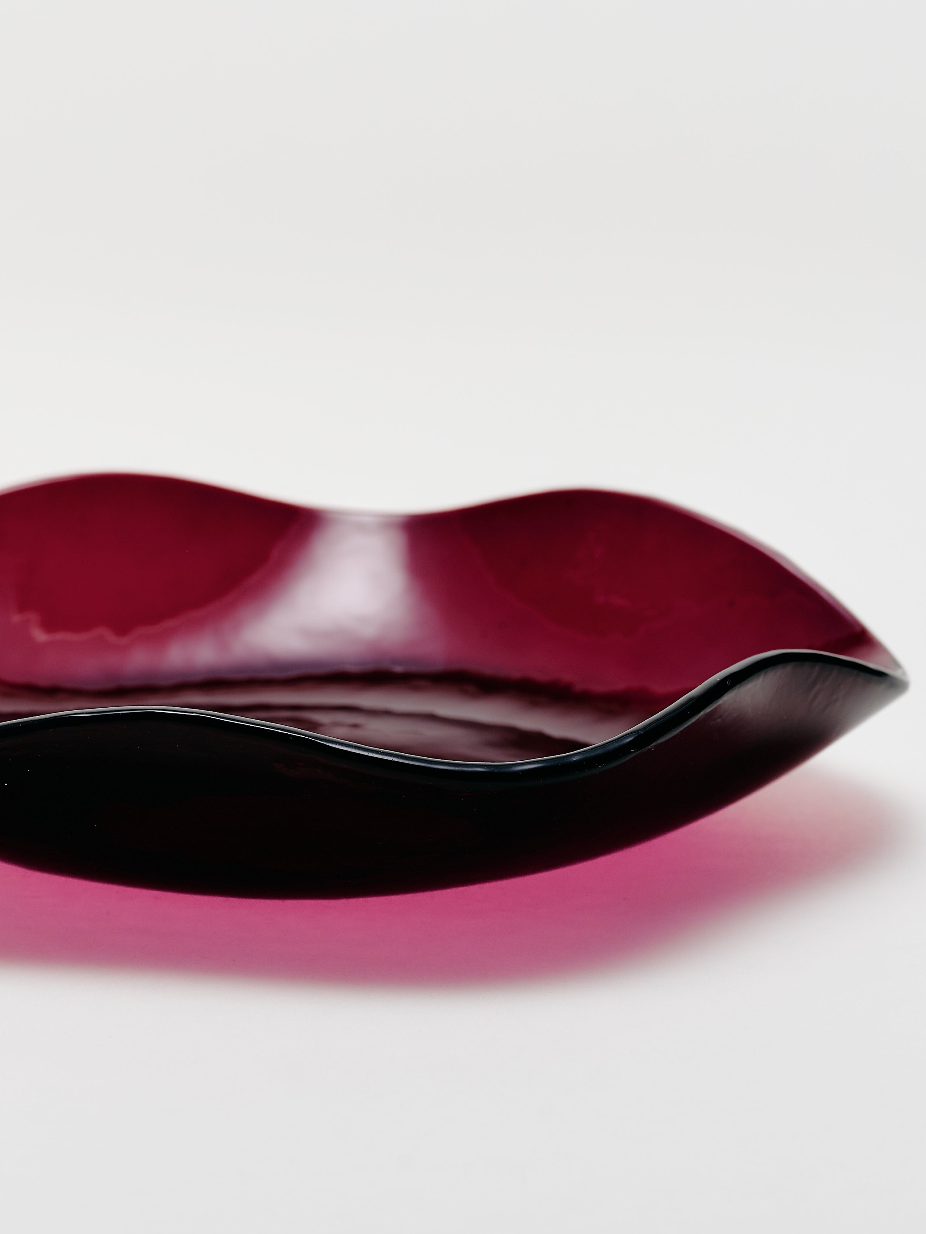 Small Petal Plate - Grape