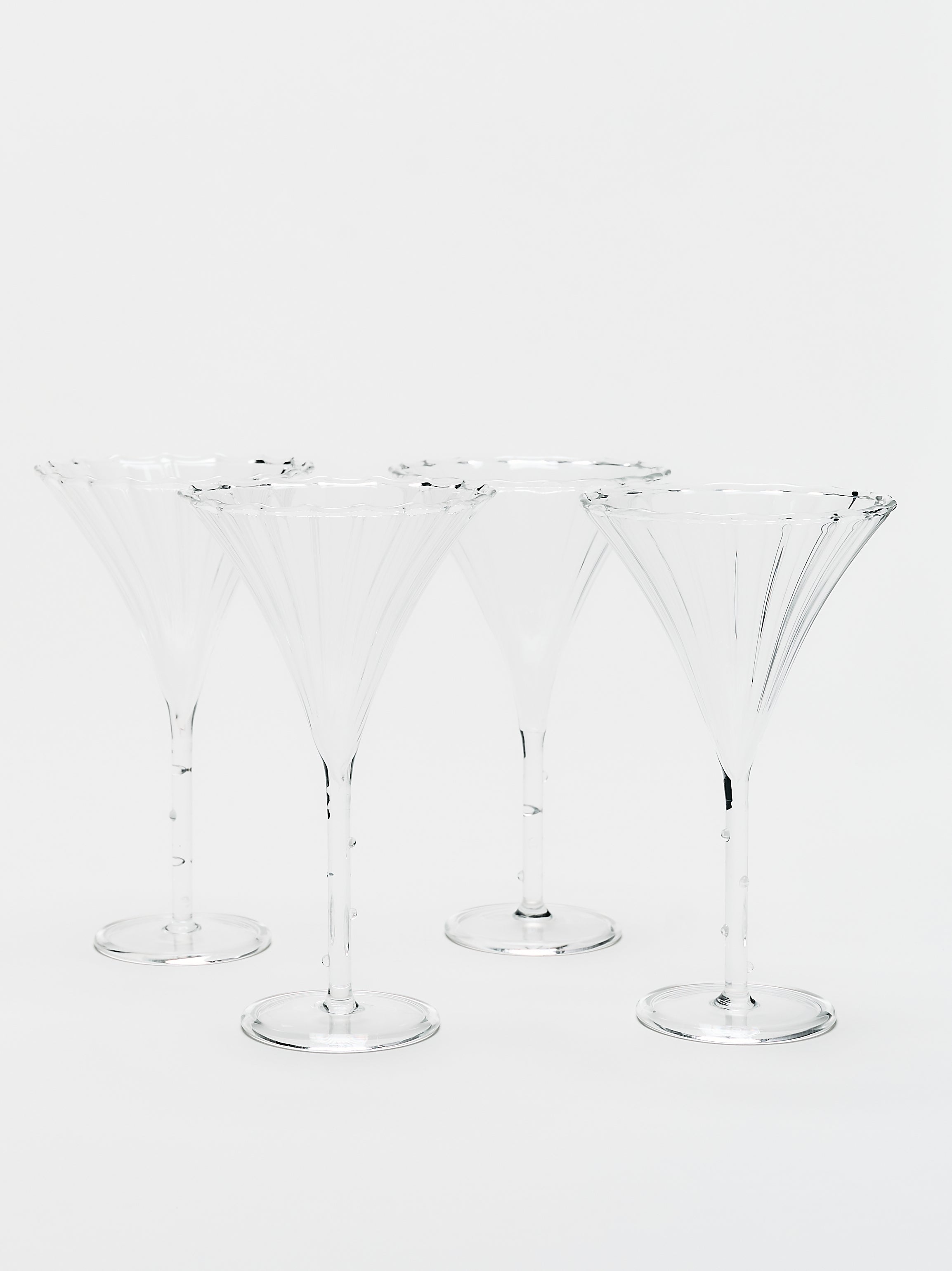 Trumpet Aperitif Glass Set - Clear -Product Image