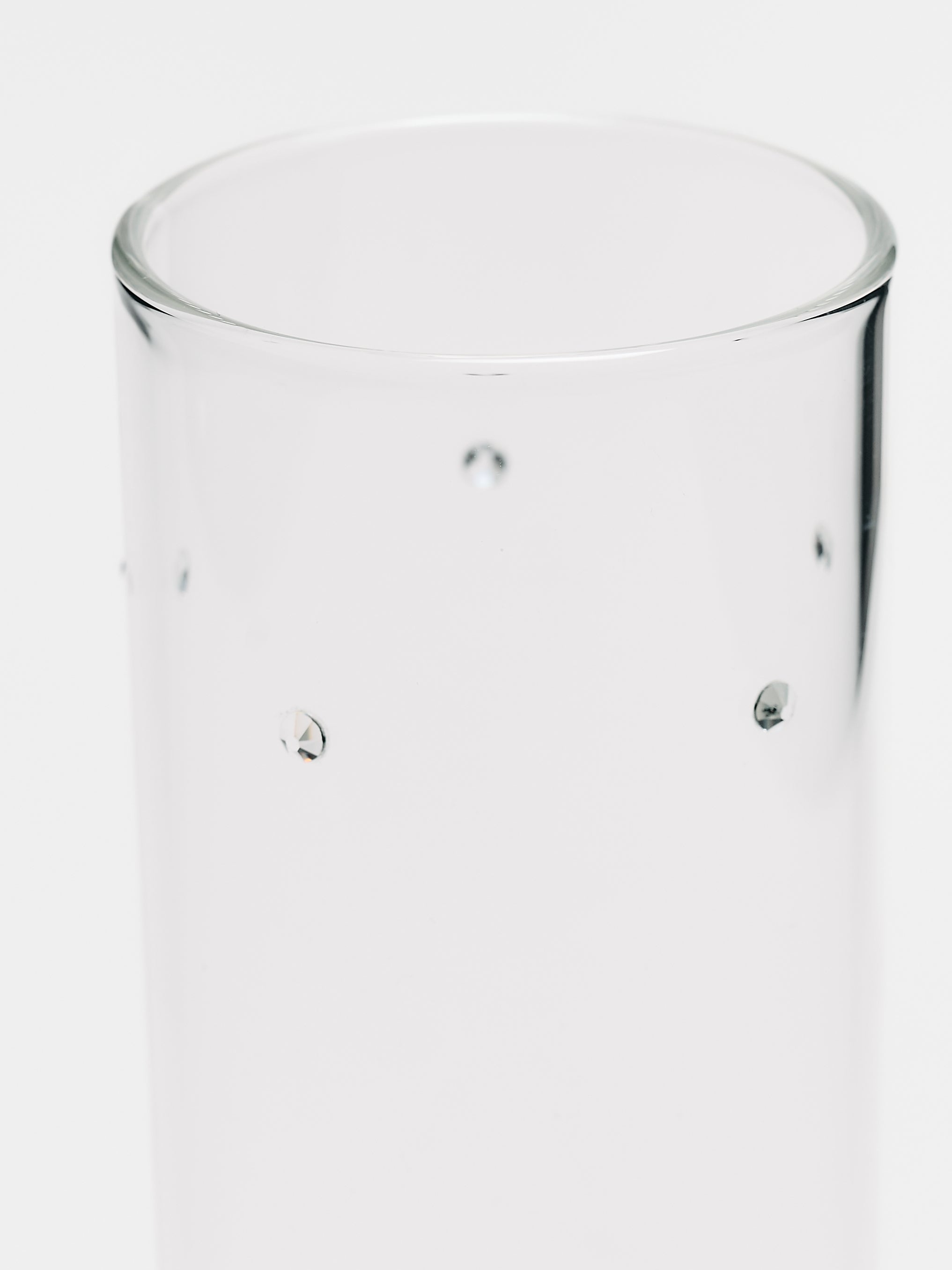 Venezia Collins Glass Set - Clear w/ Swarovski Crystal 
