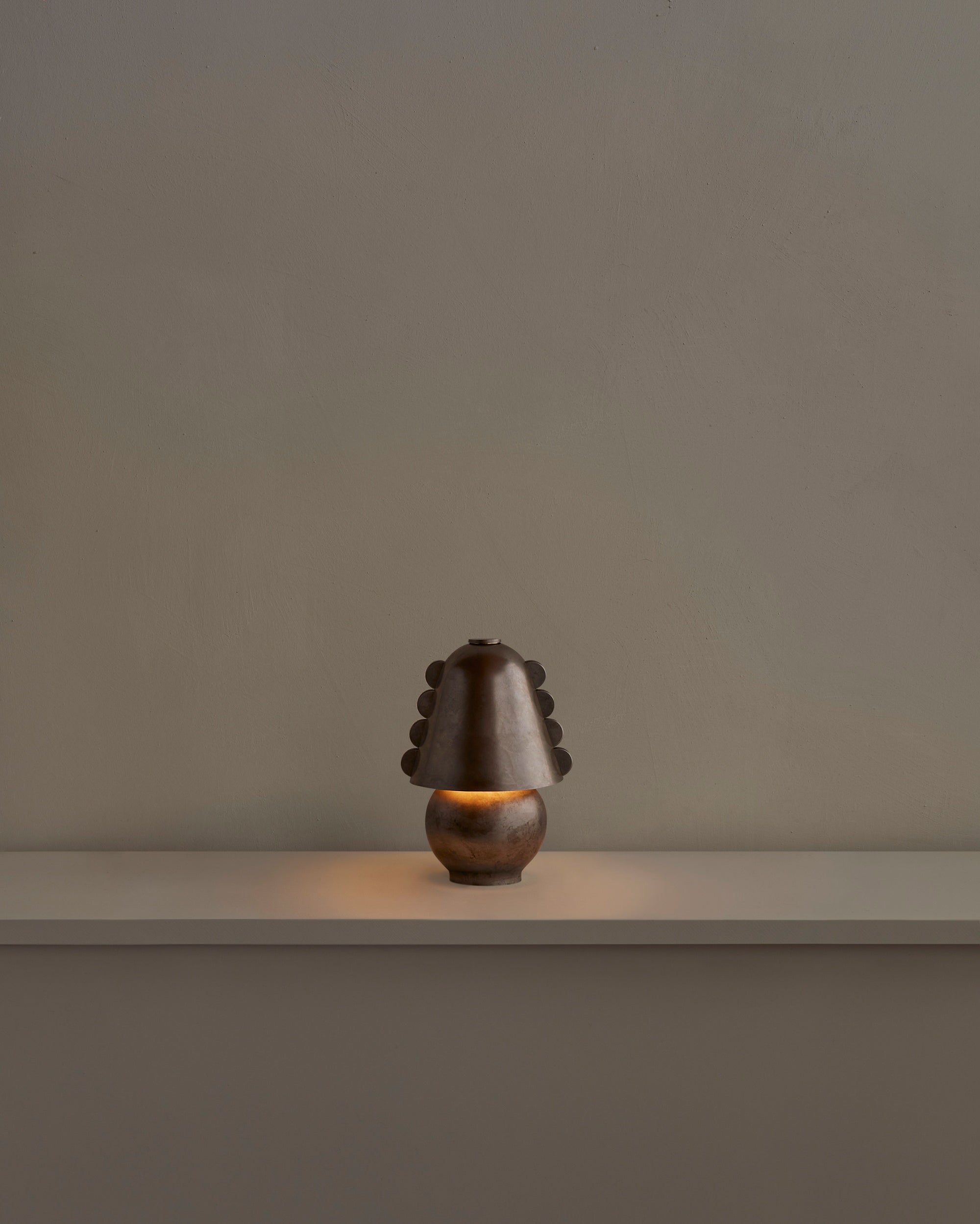 Brass Calla Table Lamp, Small