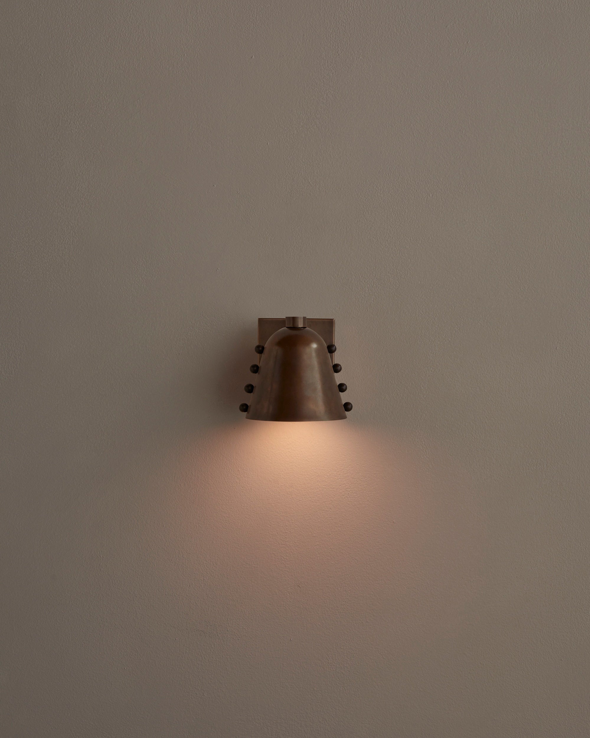 Brass Gemma Sconce, Small