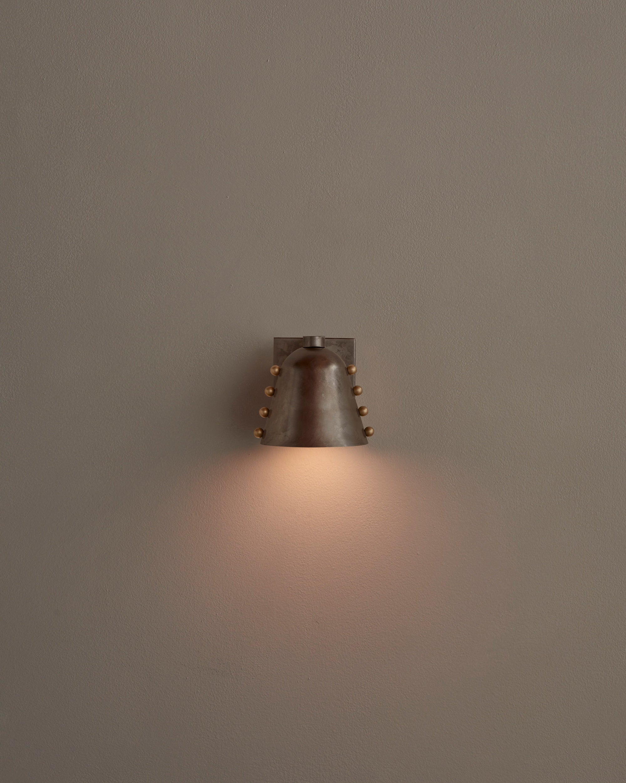 Brass Gemma Sconce, Small