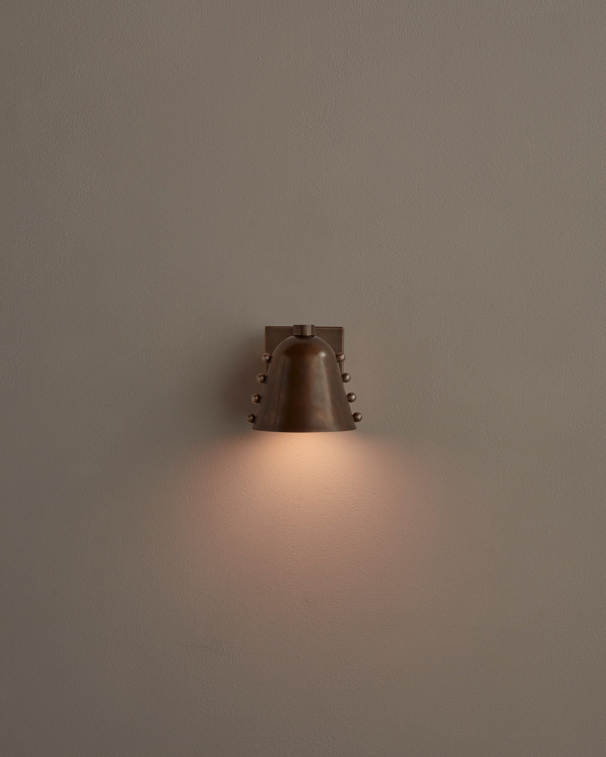 Brass Gemma Sconce, Small