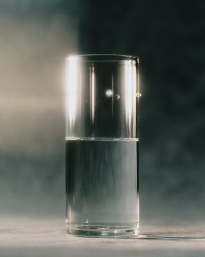 Venezia Collins Glass Set - Clear w/ Swarovski Crystal - Editorial Three